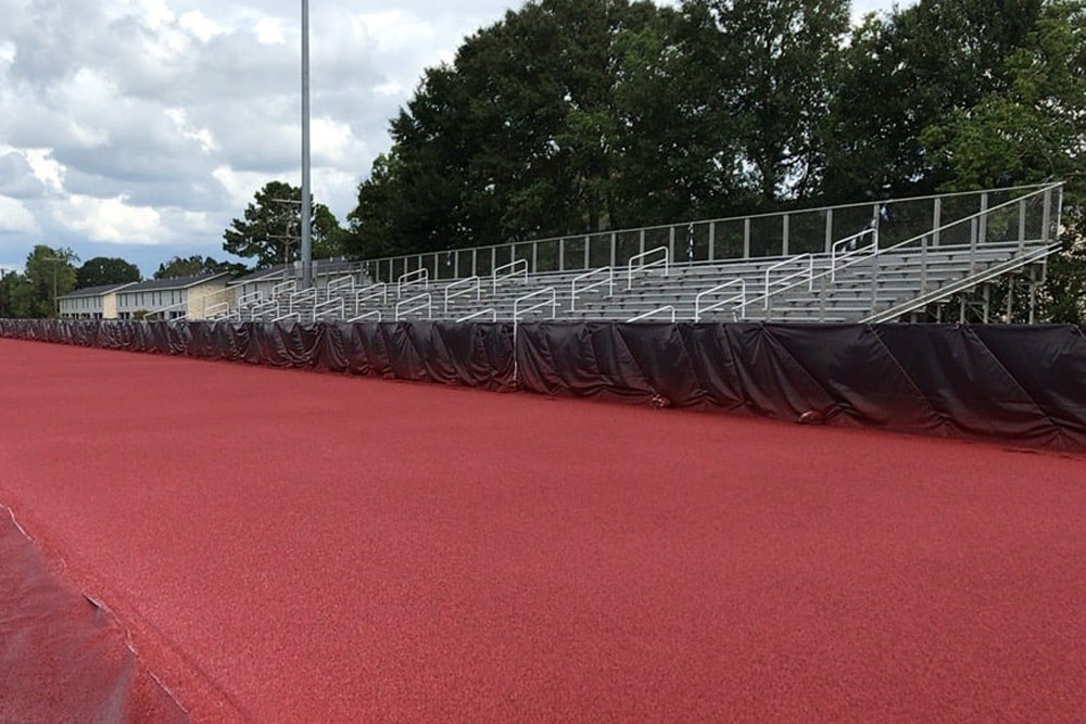 Acadiana High School new track construction