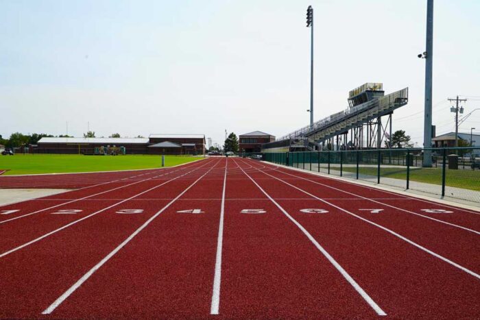 Oklahoma Baptist University new track