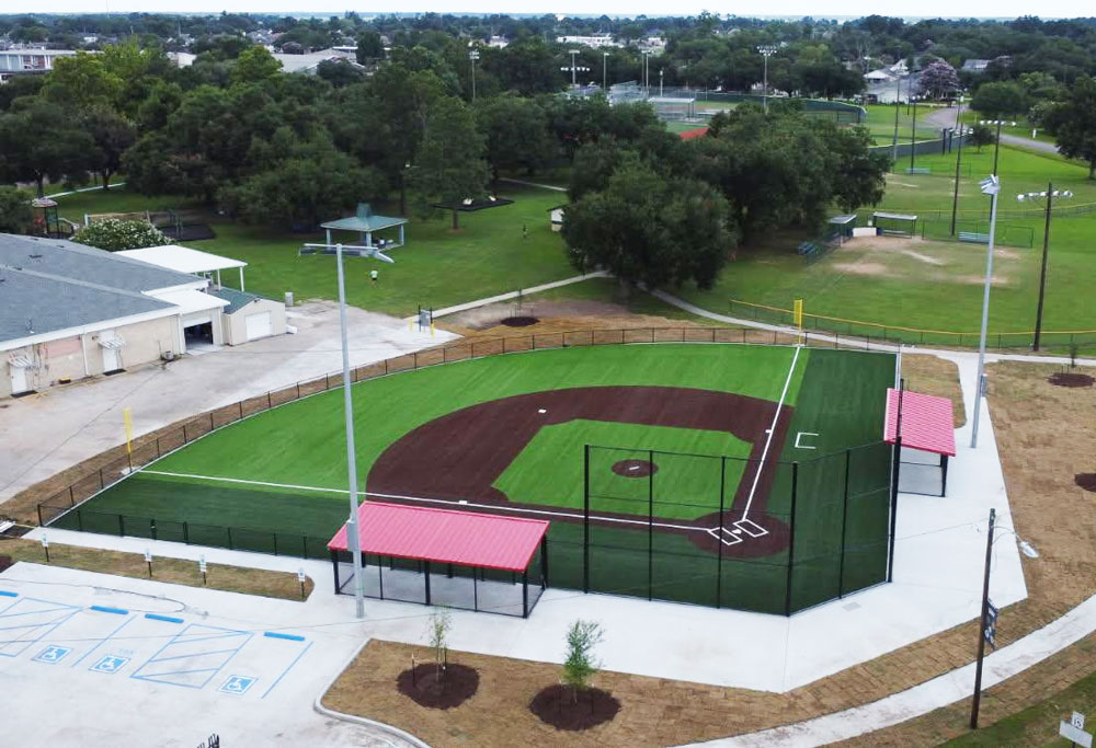 Miracle League Baseball Field Complex in Thibodeaux, Louisiana